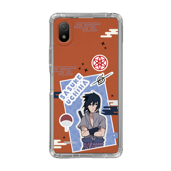 スリムプロテクションケース［ NARUTO -ナルト- 疾風伝 - ステッカー - うちはサスケ ］