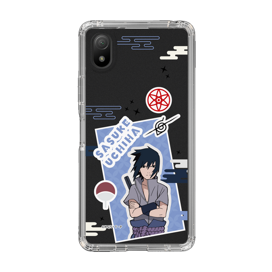 スリムプロテクションケース［ NARUTO -ナルト- 疾風伝 - ステッカー - うちはサスケ ］