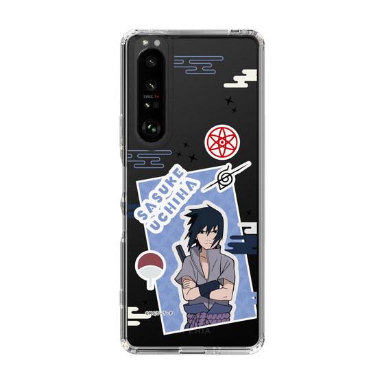 スリムプロテクションケース［ NARUTO -ナルト- 疾風伝 - ステッカー - うちはサスケ ］