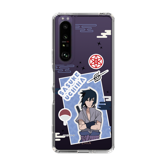 スリムプロテクションケース［ NARUTO -ナルト- 疾風伝 - ステッカー - うちはサスケ ］