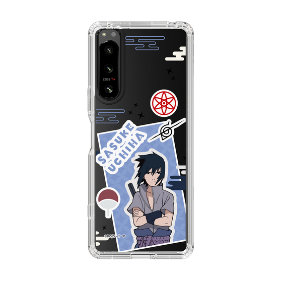 スリムプロテクションケース［ NARUTO -ナルト- 疾風伝 - ステッカー - うちはサスケ ］