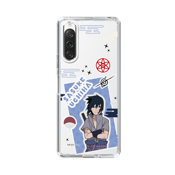 スリムプロテクションケース［ NARUTO -ナルト- 疾風伝 - ステッカー - うちはサスケ ］