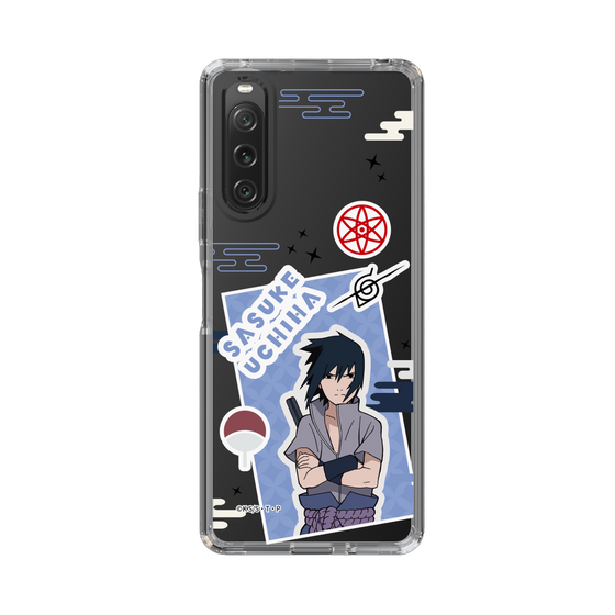 スリムプロテクションケース［ NARUTO -ナルト- 疾風伝 - ステッカー - うちはサスケ ］