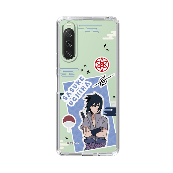 スリムプロテクションケース［ NARUTO -ナルト- 疾風伝 - ステッカー - うちはサスケ ］