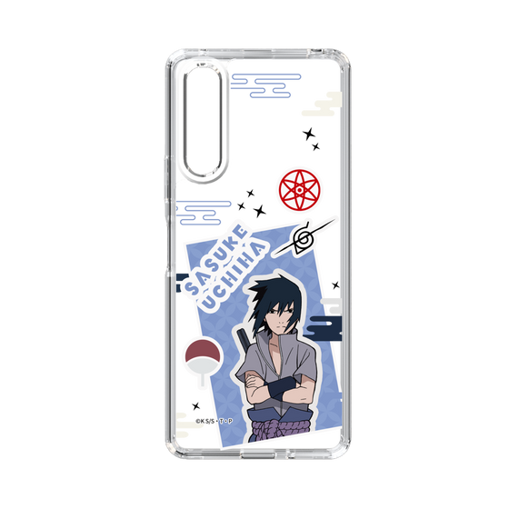 スリムプロテクションケース［ NARUTO -ナルト- 疾風伝 - ステッカー - うちはサスケ ］