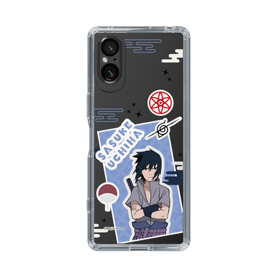 スリムプロテクションケース［ NARUTO -ナルト- 疾風伝 - ステッカー - うちはサスケ ］