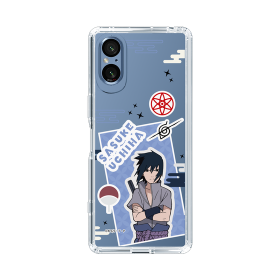 スリムプロテクションケース［ NARUTO -ナルト- 疾風伝 - ステッカー - うちはサスケ ］