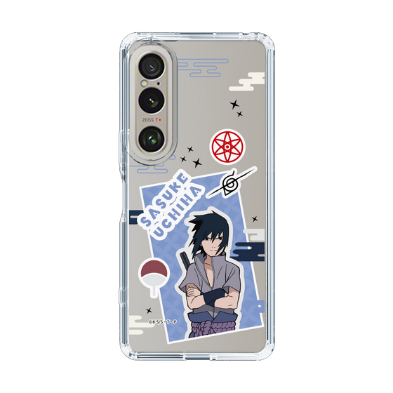 スリムプロテクションケース［ NARUTO -ナルト- 疾風伝 - ステッカー - うちはサスケ ］