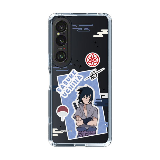 スリムプロテクションケース［ NARUTO -ナルト- 疾風伝 - ステッカー - うちはサスケ ］