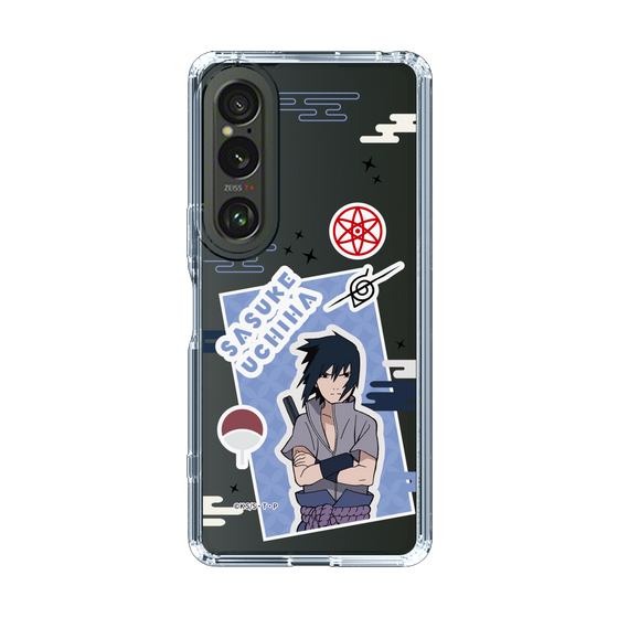 スリムプロテクションケース［ NARUTO -ナルト- 疾風伝 - ステッカー - うちはサスケ ］