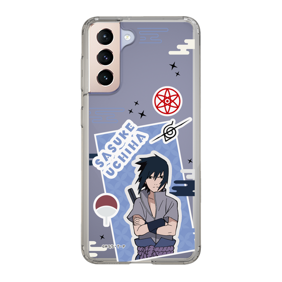 スリムプロテクションケース［ NARUTO -ナルト- 疾風伝 - ステッカー - うちはサスケ ］