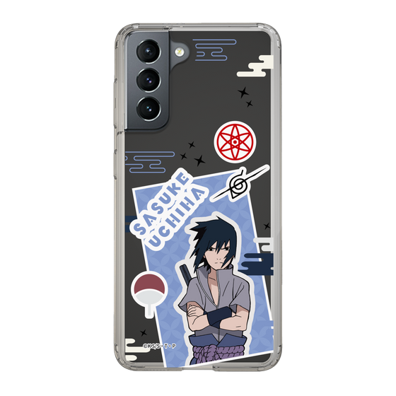 スリムプロテクションケース［ NARUTO -ナルト- 疾風伝 - ステッカー - うちはサスケ ］
