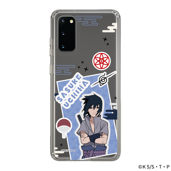 スリムプロテクションケース［ NARUTO -ナルト- 疾風伝 - ステッカー - うちはサスケ ］