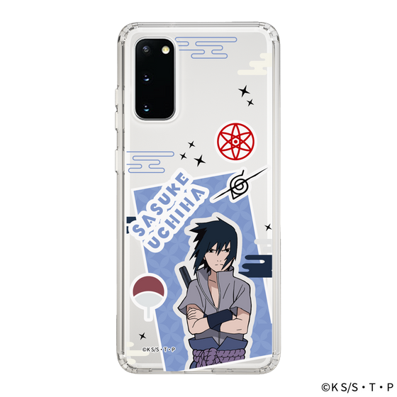 スリムプロテクションケース［ NARUTO -ナルト- 疾風伝 - ステッカー - うちはサスケ ］