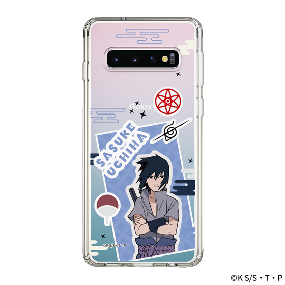 スリムプロテクションケース［ NARUTO-ナルト- 疾風伝 - ステッカー - うちはサスケ ］