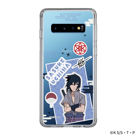 スリムプロテクションケース［ NARUTO -ナルト- 疾風伝 - ステッカー - うちはサスケ ］