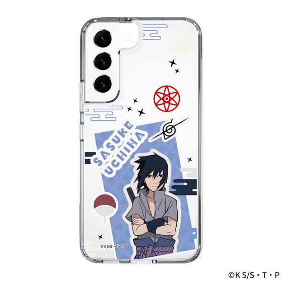 スリムプロテクションケース［ NARUTO-ナルト- 疾風伝 - ステッカー - うちはサスケ ］