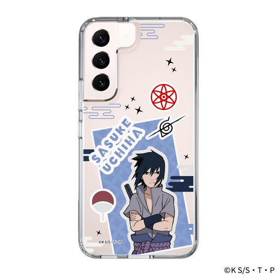 スリムプロテクションケース［ NARUTO -ナルト- 疾風伝 - ステッカー - うちはサスケ ］