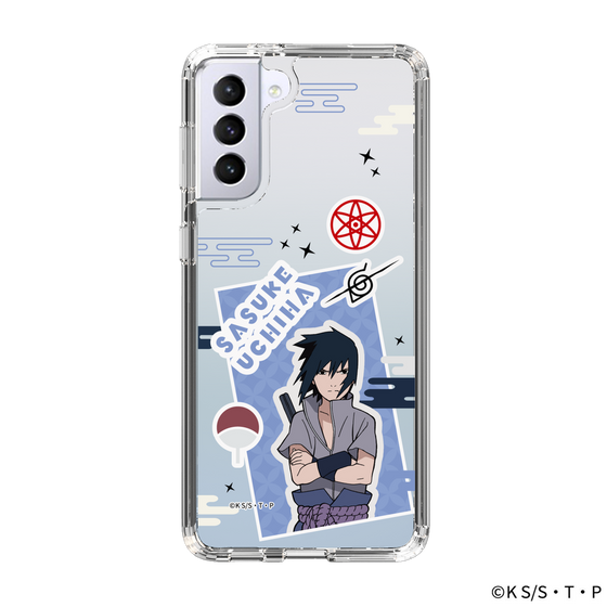 スリムプロテクションケース［ NARUTO-ナルト- 疾風伝 - ステッカー - うちはサスケ ］