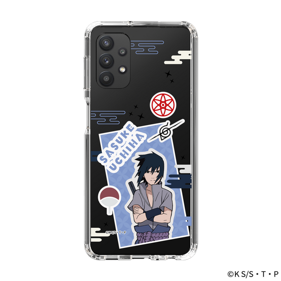 スリムプロテクションケース［ NARUTO -ナルト- 疾風伝 - ステッカー - うちはサスケ ］