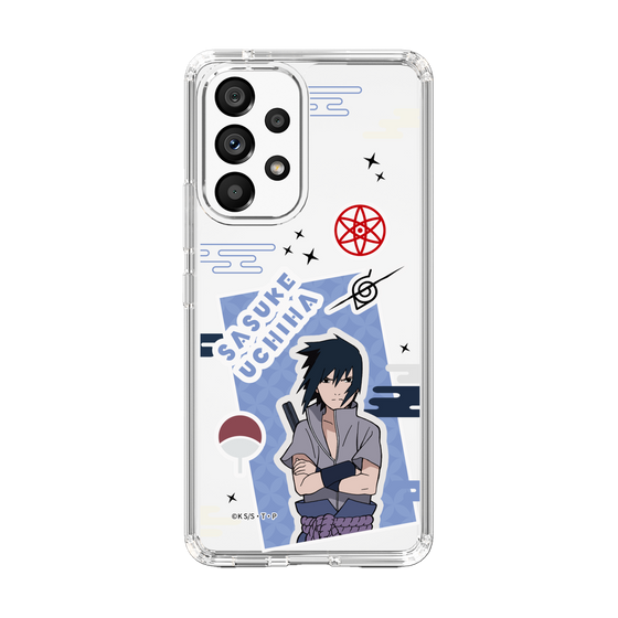 スリムプロテクションケース［ NARUTO -ナルト- 疾風伝 - ステッカー - うちはサスケ ］