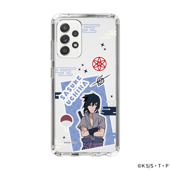 スリムプロテクションケース［ NARUTO-ナルト- 疾風伝 - ステッカー - うちはサスケ ］