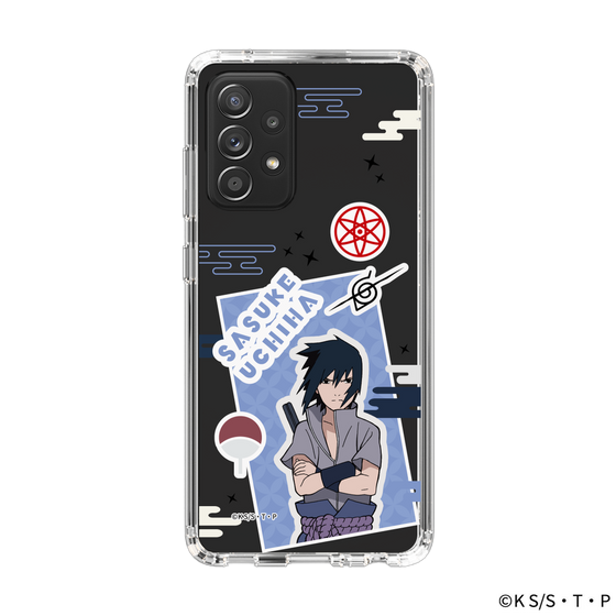 スリムプロテクションケース［ NARUTO -ナルト- 疾風伝 - ステッカー - うちはサスケ ］