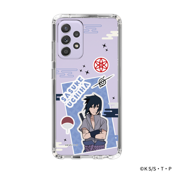 スリムプロテクションケース［ NARUTO -ナルト- 疾風伝 - ステッカー - うちはサスケ ］