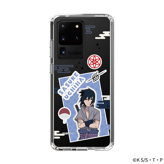 スリムプロテクションケース［ NARUTO-ナルト- 疾風伝 - ステッカー - うちはサスケ ］