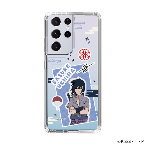 スリムプロテクションケース［ NARUTO-ナルト- 疾風伝 - ステッカー - うちはサスケ ］