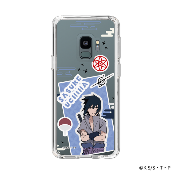 スリムプロテクションケース［ NARUTO-ナルト- 疾風伝 - ステッカー - うちはサスケ ］