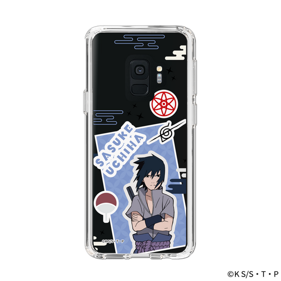 スリムプロテクションケース［ NARUTO -ナルト- 疾風伝 - ステッカー - うちはサスケ ］