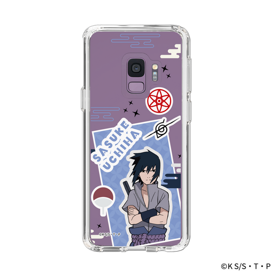 スリムプロテクションケース［ NARUTO -ナルト- 疾風伝 - ステッカー - うちはサスケ ］