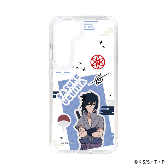 スリムプロテクションケース［ NARUTO -ナルト- 疾風伝 - ステッカー - うちはサスケ ］