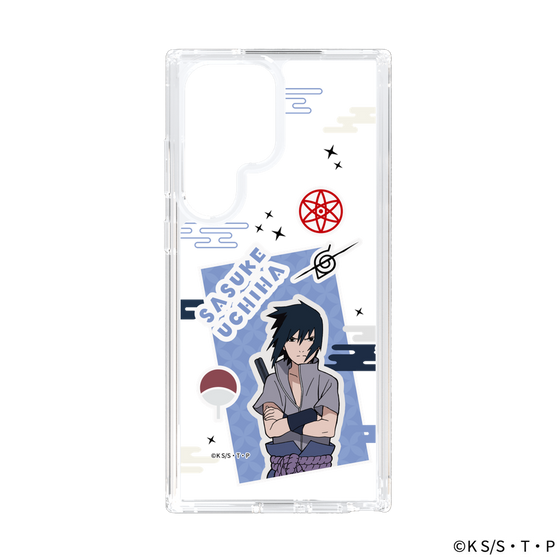 スリムプロテクションケース［ NARUTO -ナルト- 疾風伝 - ステッカー - うちはサスケ ］