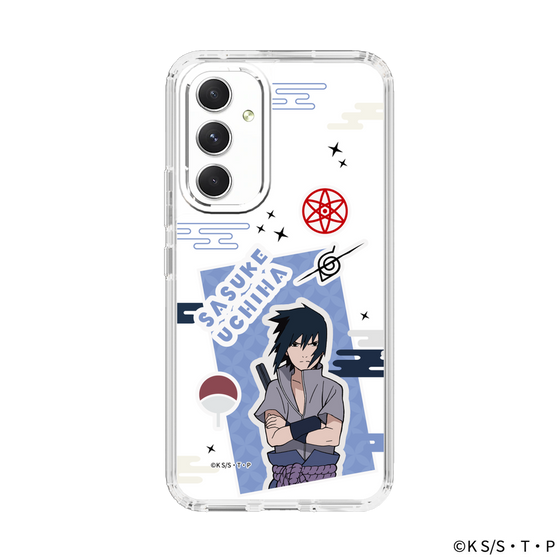 スリムプロテクションケース［ NARUTO-ナルト- 疾風伝 - ステッカー - うちはサスケ ］