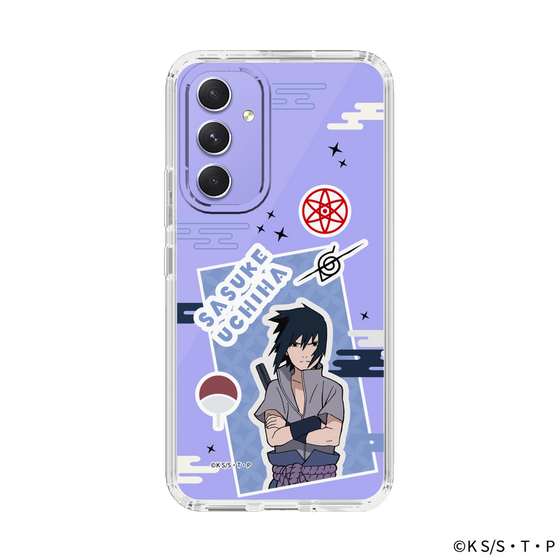 スリムプロテクションケース［ NARUTO -ナルト- 疾風伝 - ステッカー - うちはサスケ ］