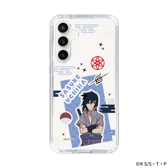 スリムプロテクションケース［ NARUTO-ナルト- 疾風伝 - ステッカー - うちはサスケ ］