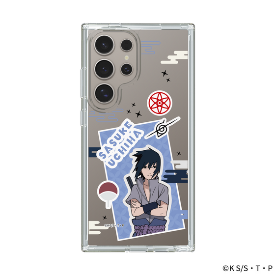 スリムプロテクションケース［ NARUTO-ナルト- 疾風伝 - ステッカー - うちはサスケ ］