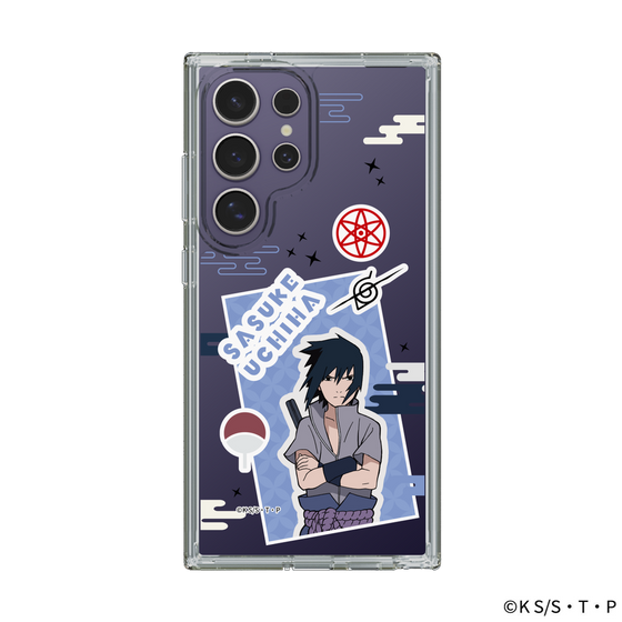 スリムプロテクションケース［ NARUTO -ナルト- 疾風伝 - ステッカー - うちはサスケ ］