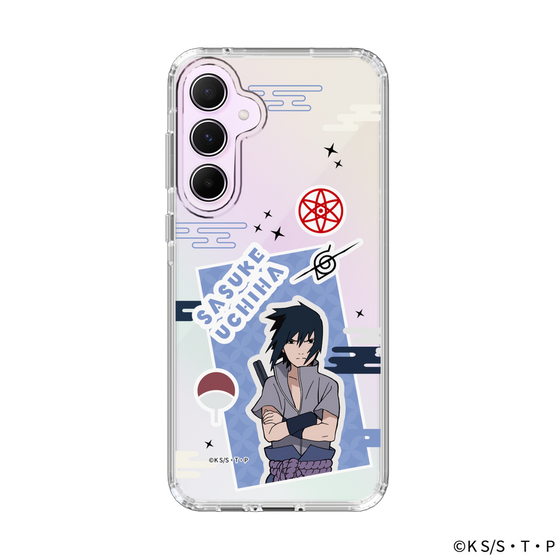 スリムプロテクションケース［ NARUTO -ナルト- 疾風伝 - ステッカー - うちはサスケ ］