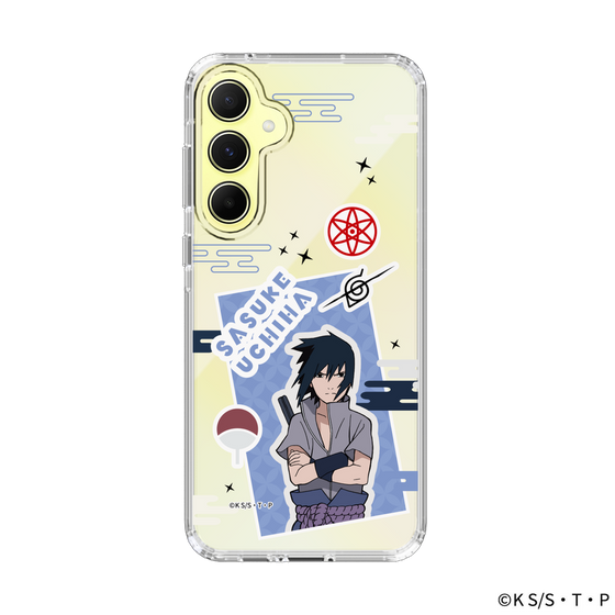 スリムプロテクションケース［ NARUTO -ナルト- 疾風伝 - ステッカー - うちはサスケ ］