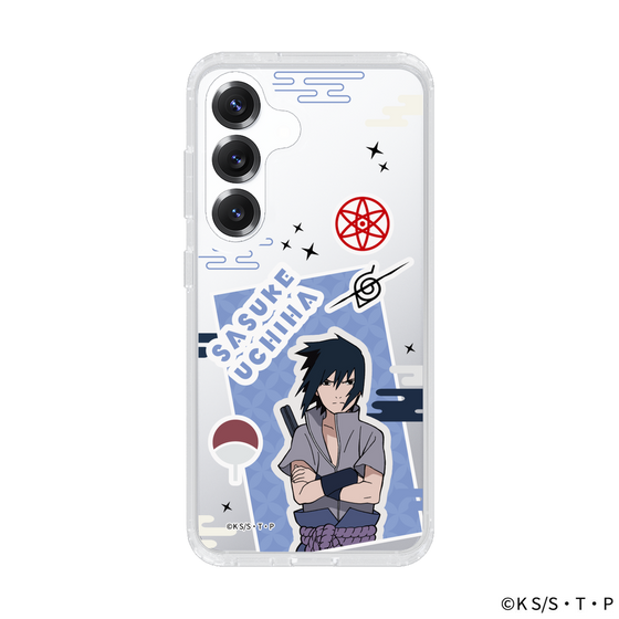 スリムプロテクションケース［ NARUTO-ナルト- 疾風伝 - ステッカー - うちはサスケ ］