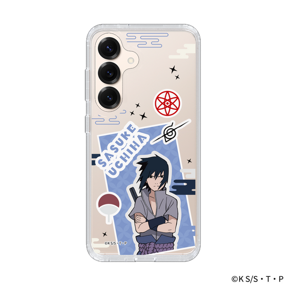 スリムプロテクションケース［ NARUTO -ナルト- 疾風伝 - ステッカー - うちはサスケ ］