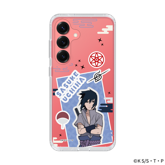 スリムプロテクションケース［ NARUTO -ナルト- 疾風伝 - ステッカー - うちはサスケ ］