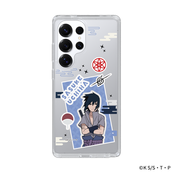 スリムプロテクションケース［ NARUTO-ナルト- 疾風伝 - ステッカー - うちはサスケ ］