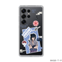 スリムプロテクションケース［ NARUTO -ナルト- 疾風伝 - ステッカー - うちはサスケ ］