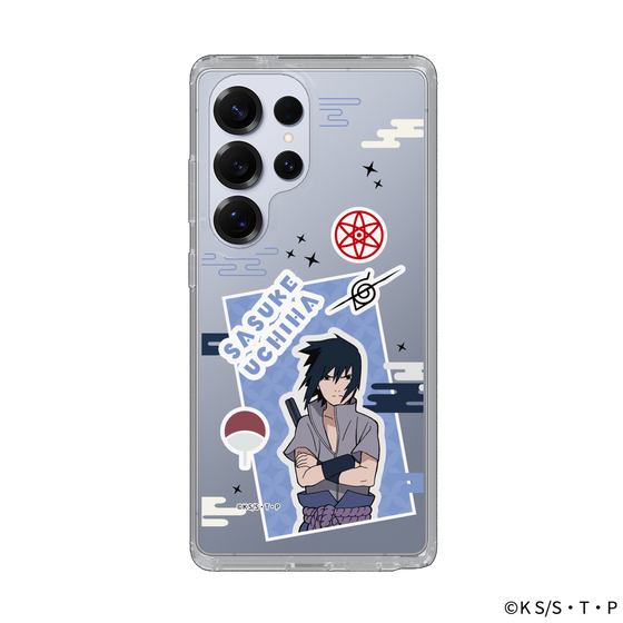 スリムプロテクションケース［ NARUTO -ナルト- 疾風伝 - ステッカー - うちはサスケ ］