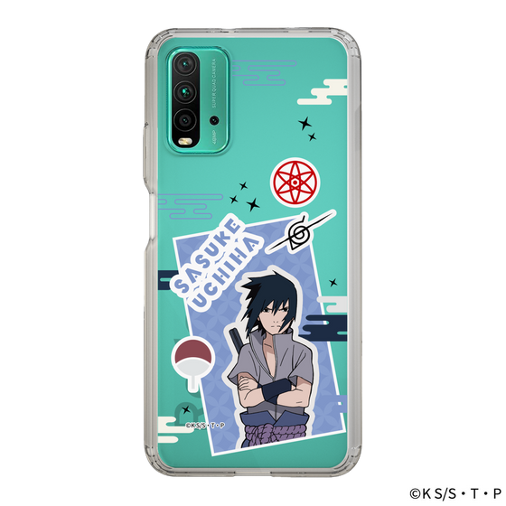 スリムプロテクションケース［ NARUTO-ナルト- 疾風伝 - ステッカー - うちはサスケ ］