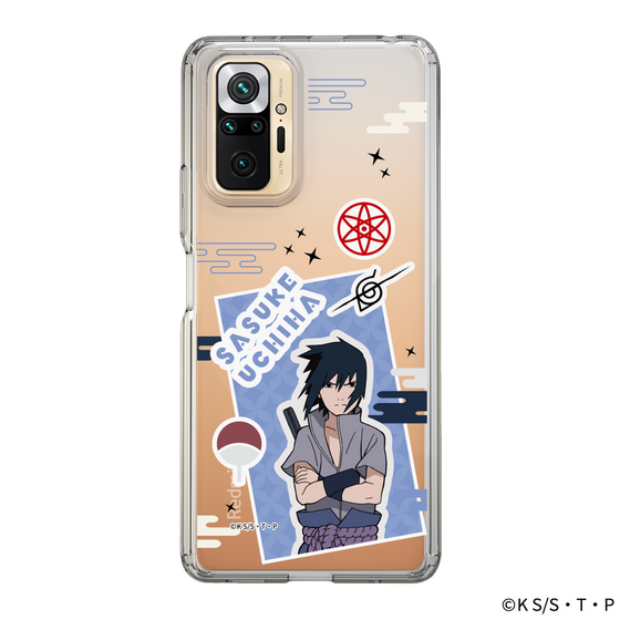 スリムプロテクションケース［ NARUTO-ナルト- 疾風伝 - ステッカー - うちはサスケ ］